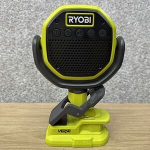 RYOBI ONE+ 18V Cordless VERSE Clamp Speaker (Tool Only) Tested Working